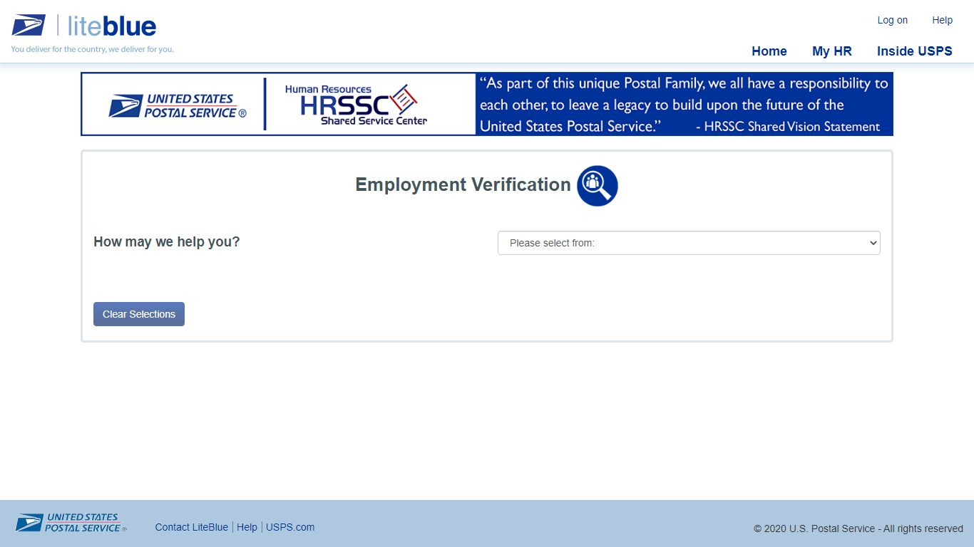 Employment Verification - USPS